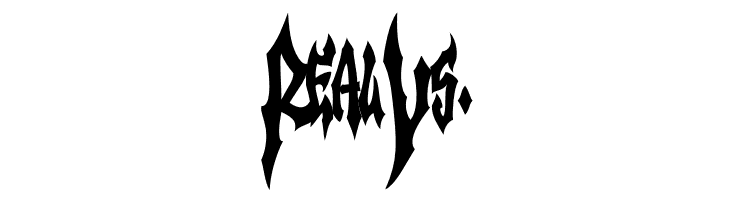 Archaz Negras PERSONAL USE Regular  Free Fonts Download