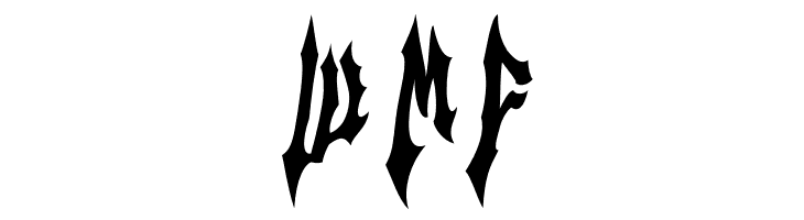 Archaz Negras PERSONAL USE Regular  Free Fonts Download