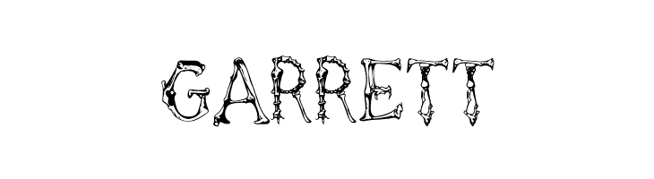 Gnarly Skeleton PERSONAL USE Regular  Free Fonts Download