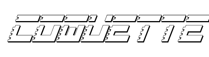 Roid Rage Shadow Italic  Free Fonts Download