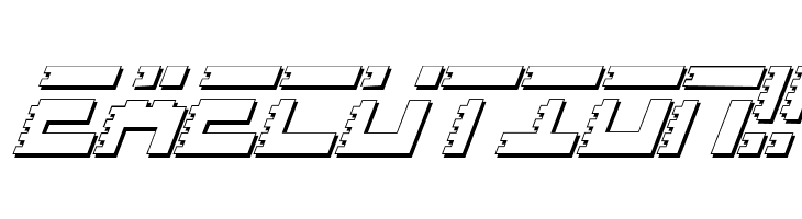 Roid Rage Shadow Italic  Free Fonts Download