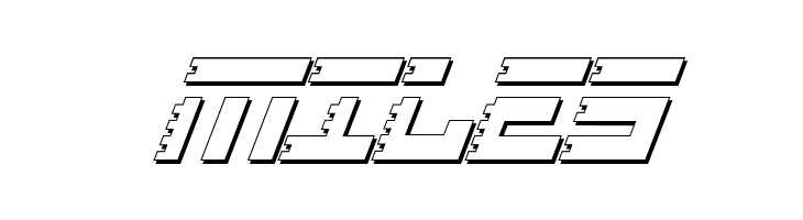 Roid Rage Shadow Italic  Free Fonts Download