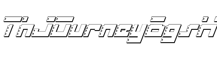 Roid Rage Shadow Italic  Free Fonts Download