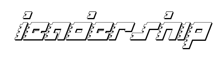 Roid Rage Shadow Italic  Free Fonts Download