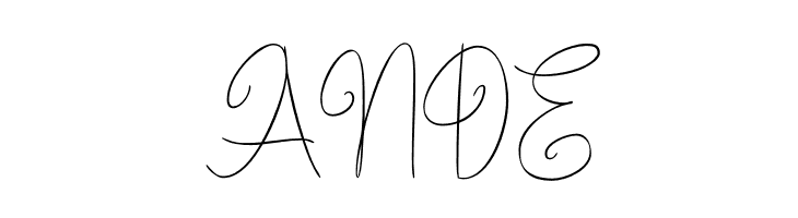 Bundey Script PERSONAL USE Regular  Free Fonts Download