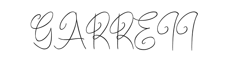 Bundey Script PERSONAL USE Regular  Free Fonts Download