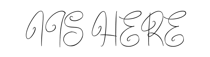 Bundey Script PERSONAL USE Regular  Free Fonts Download