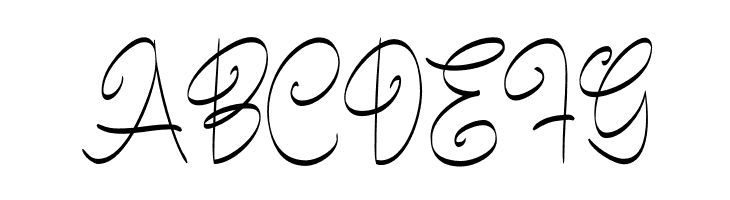 Bundey Script PERSONAL USE Bold  Free Fonts Download