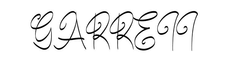 Bundey Script PERSONAL USE Bold  Free Fonts Download