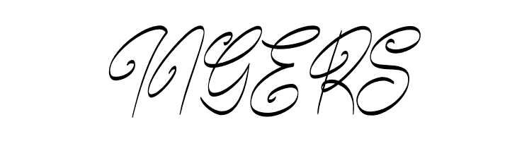 Bundey Script PERSONAL USE Bold Italic  Free Fonts Download