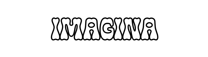 Lemon Squish Outline PERSONAL Regular  Free Fonts Download