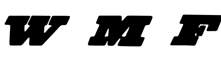 Peacemaker Black PERSONAL USE Italic  Free Fonts Download