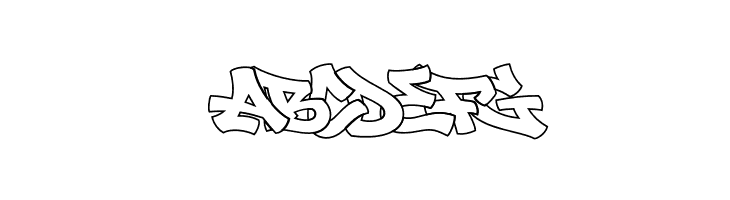 Spartical Graffiti Line PERSO Regular  Free Fonts Download