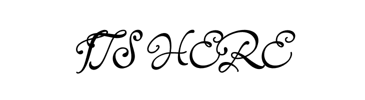 Bonspire Script PERSONAL USE Regular  Free Fonts Download