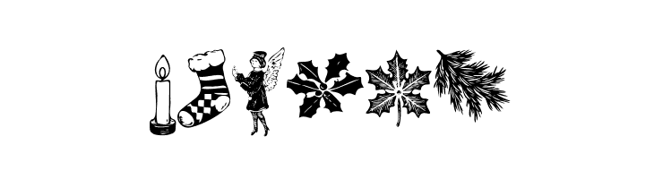 Last Christmas Symbols PERSONA Regular  Free Fonts Download