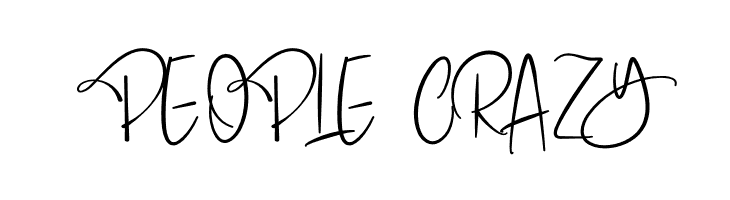 Blink Gaston PERSONAL USE Regular  Free Fonts Download