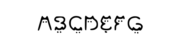 Cats Font Regular  Free Fonts Download