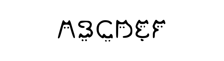 Cats Font Regular  Free Fonts Download