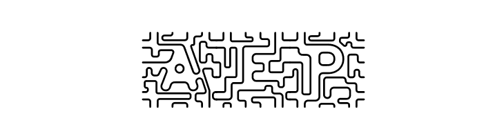 infinity labyrinth Regular  Free Fonts Download