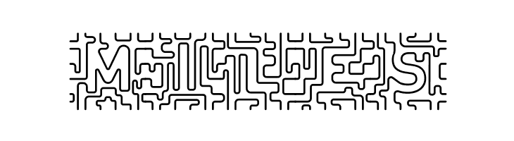 infinity labyrinth Regular  Free Fonts Download