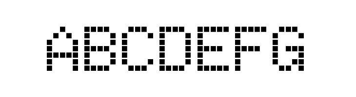 LCDDot Regular  Free Fonts Download