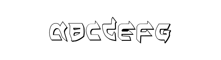 Ben-Zion 3D  Free Fonts Download