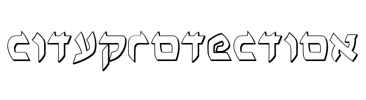 Ben-Zion 3D  Free Fonts Download