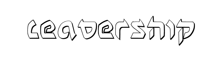 Ben-Zion 3D  Free Fonts Download