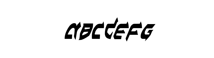 Ben-Zion Condensed Italic  Free Fonts Download