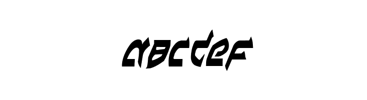 Ben-Zion Condensed Italic  Free Fonts Download