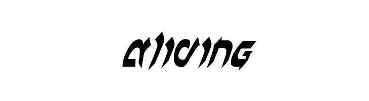 Ben-Zion Condensed Italic  Free Fonts Download