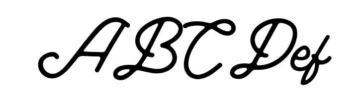 Thistails_Script_Demo Regular  Free Fonts Download