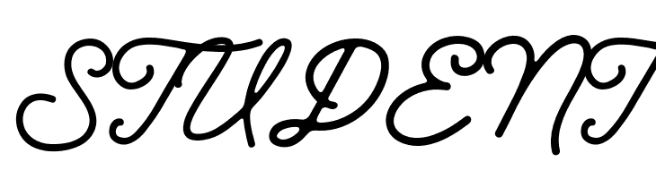 Thistails_Script_Demo Regular  Free Fonts Download