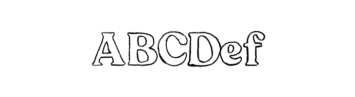 Goal Digger Outline DEMO  Free Fonts Download