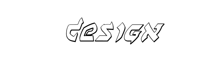 Ben-Zion 3D Italic  Free Fonts Download