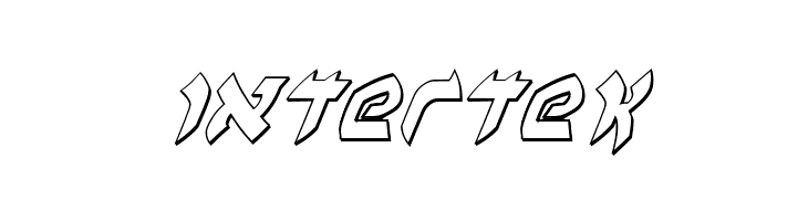 Ben-Zion 3D Italic  Free Fonts Download