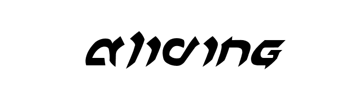 Ben-Zion Expanded Italic  Free Fonts Download