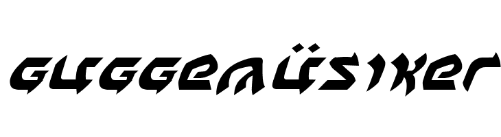 Ben-Zion Expanded Italic  Free Fonts Download