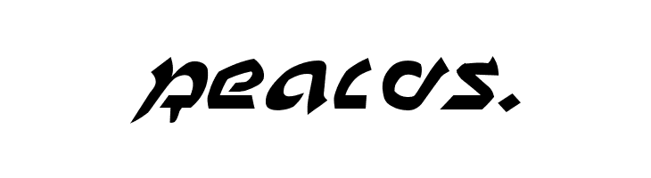 Ben-Zion Expanded Italic  Free Fonts Download