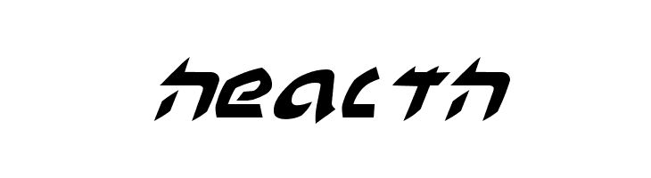 Ben-Zion Expanded Italic  Free Fonts Download