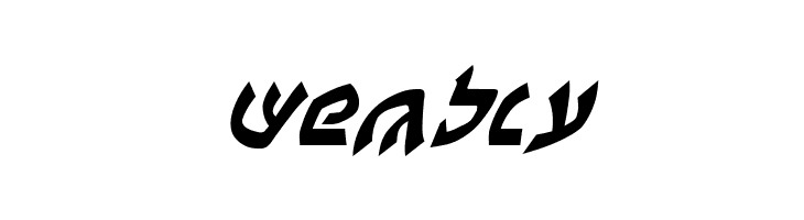 Ben-Zion Italic  Free Fonts Download