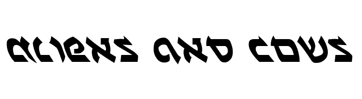 Ben-Zion Leftalic  Free Fonts Download