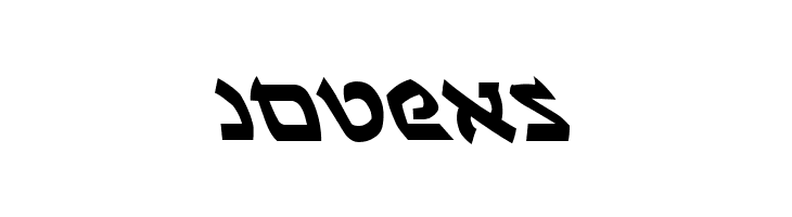 Ben-Zion Leftalic  Free Fonts Download