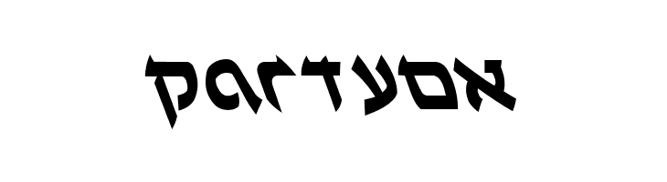 Ben-Zion Leftalic  Free Fonts Download