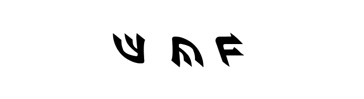 Ben-Zion Leftalic  Free Fonts Download