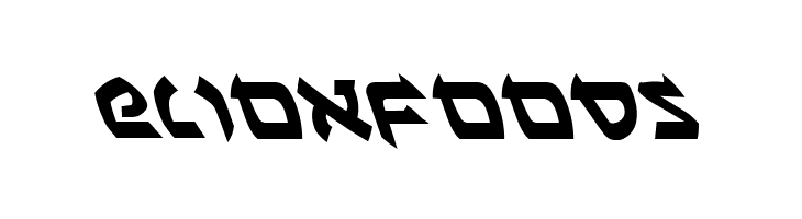 Ben-Zion Leftalic  Free Fonts Download