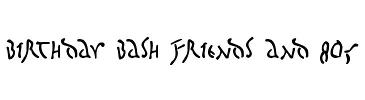 BigCaesar-Medium  Free Fonts Download