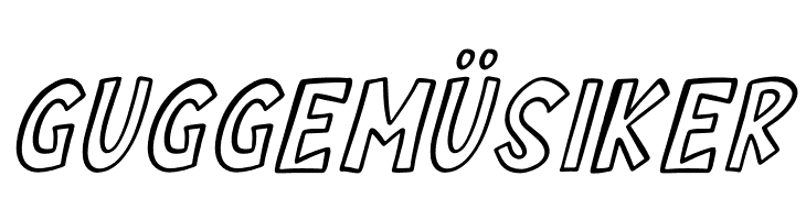 Cilok There Outline Italic  Free Fonts Download