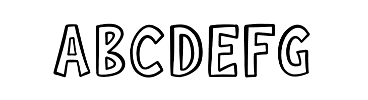 Cilok There Outline  Free Fonts Download