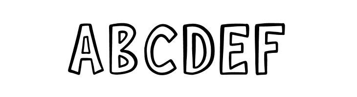 Cilok There Outline  Free Fonts Download